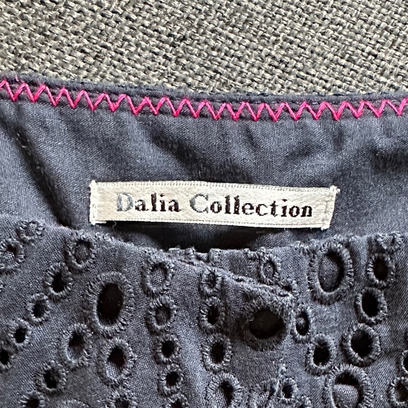 Dalia Collection Black Eyelet Shorts - Picture 2 of 5